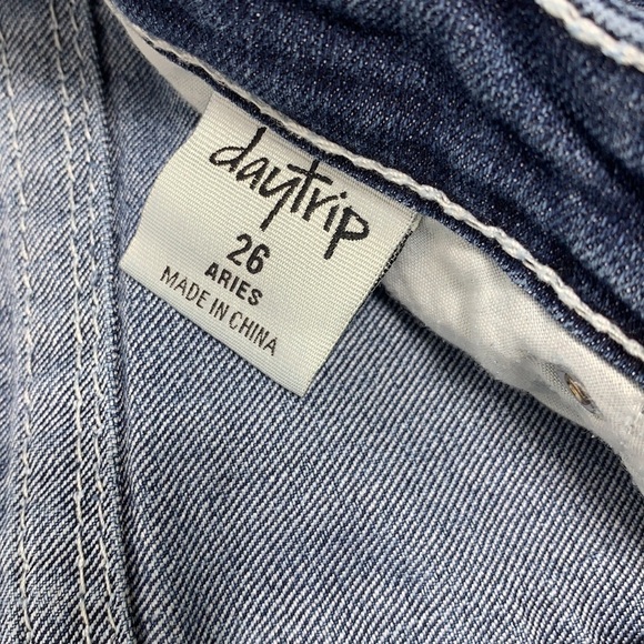WOMEN’S Daytrip Aries Blue Straight Leg Jeans Size 26 - Picture 9 of 10